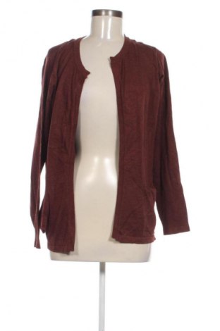Damski kardigan Pulz Jeans, Rozmiar XL, Kolor Brązowy, Cena 94,25 zł