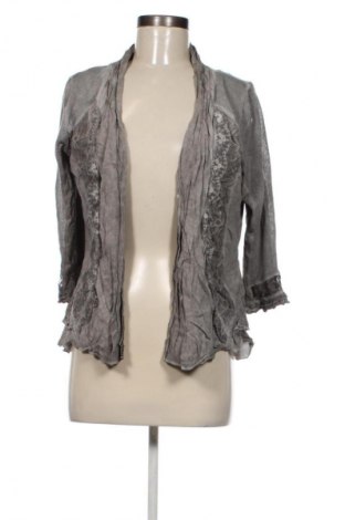 Damen Strickjacke Tredy, Größe L, Farbe Grau, Preis 8,99 €