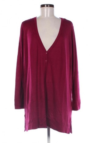 Damen Strickjacke Ulla Popken, Größe XL, Farbe Rot, Preis € 56,37