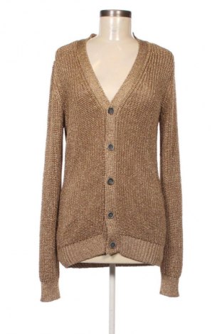 Cardigan de damă Zara, Mărime L, Culoare Auriu, Preț 66,99 Lei