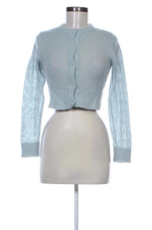 Damski kardigan Zara, Rozmiar S, Kolor Niebieski, Cena 62,00 zł