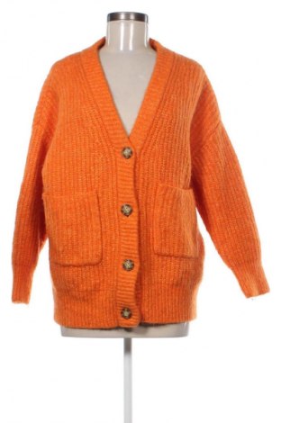 Damen Strickjacke Zara, Größe M, Farbe Orange, Preis 14,99 €