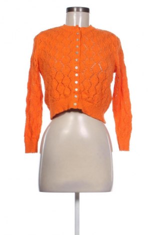 Damen Strickjacke Zara, Größe M, Farbe Orange, Preis 14,99 €