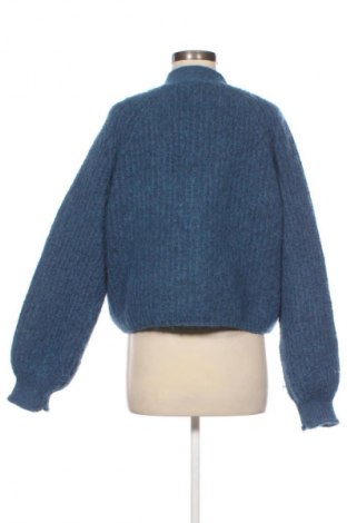 Дамска жилетка Zara, Размер S, Цвят Син, Цена 27,37 лв.