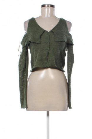 Damen Strickjacke Zara, Größe M, Farbe Grün, Preis € 13,80