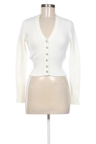 Cardigan de damă Zara, Mărime S, Culoare Ecru, Preț 79,29 Lei