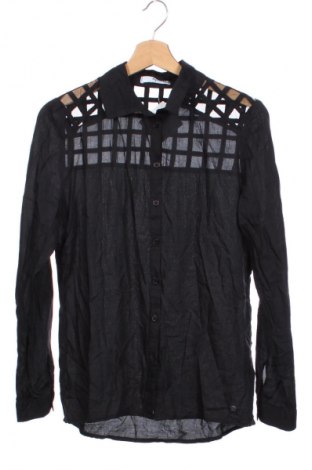 Γυναικείο πουκάμισο Ajc, Μέγεθος XS, Χρώμα Μπλέ, Τιμή 8,99 €