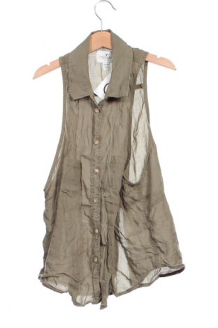 Дамска риза American Eagle, Размер XS, Цвят Зелен, Цена 34,00 лв.