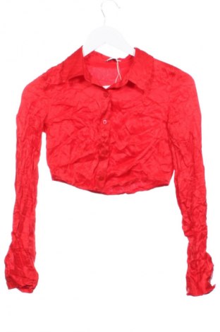 Damenbluse Bershka, Größe XS, Farbe Rot, Preis 8,99 €