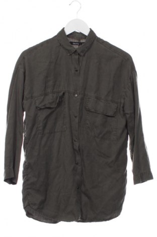 Damska koszula Bershka, Rozmiar XS, Kolor Zielony, Cena 57,66 zł