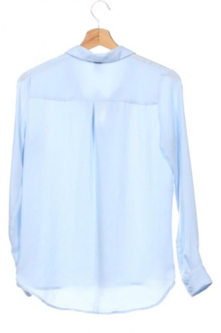 Γυναικείο πουκάμισο H&M, Μέγεθος XS, Χρώμα Μπλέ, Τιμή 12,79 €