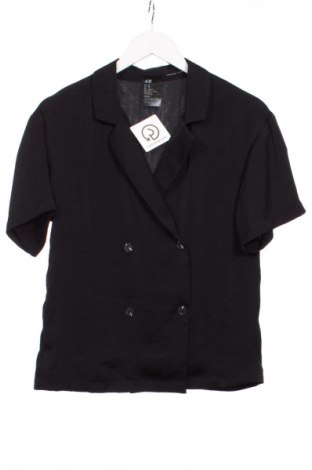 Damenbluse H&M, Größe XS, Farbe Schwarz, Preis € 13,00