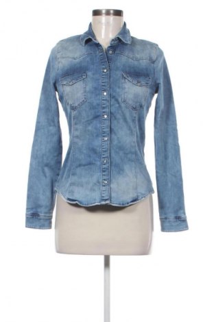 Дамска риза H&M, Размер M, Цвят Син, Цена 25,00 лв.