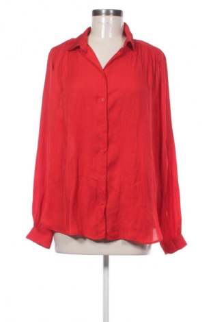 Дамска риза H&M, Размер XL, Цвят Червен, Цена 25,00 лв.