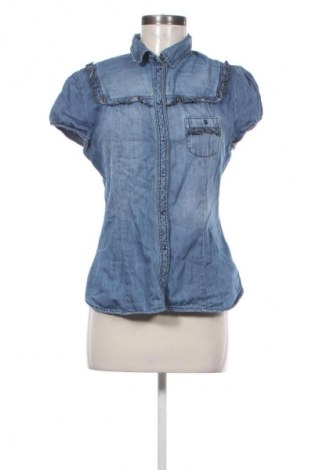 Дамска риза H&M, Размер M, Цвят Син, Цена 30,47 лв.