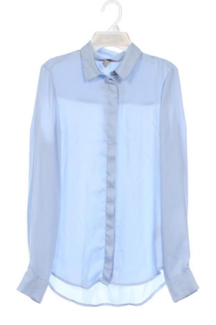 Γυναικείο πουκάμισο H&M, Μέγεθος XXS, Χρώμα Μπλέ, Τιμή 12,77 €