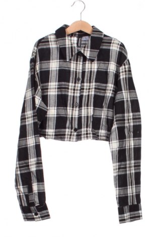Дамска риза H&M Divided, Размер XXS, Цвят Многоцветен, Цена 28,21 лв.