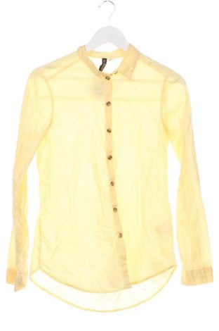 Cămașă de femei H&M Divided, Mărime XS, Culoare Galben, Preț 65,79 Lei