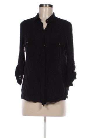 Дамска риза Koton, Размер M, Цвят Черен, Цена 16,99 лв.