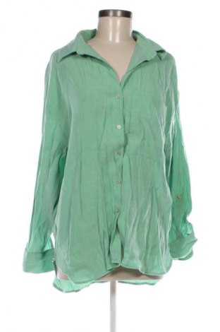 Дамска риза LC Waikiki, Размер L, Цвят Зелен, Цена 47,88 лв.