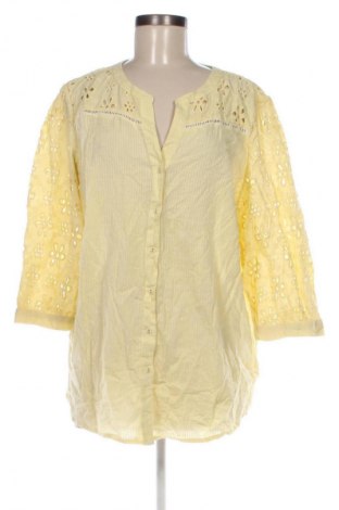 Дамска риза Linea Tesini, Размер XXL, Цвят Жълт, Цена 20,99 лв.