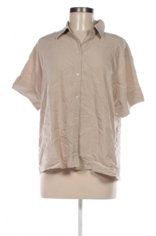 Дамска риза Mango, Размер M, Цвят Бежов, Цена 17,99 лв.
