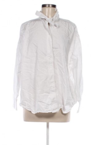 Дамска риза Mango, Размер L, Цвят Бял, Цена 27,00 лв.