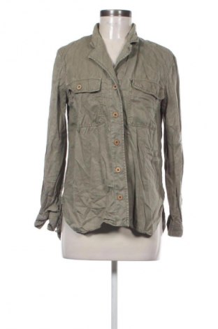 Дамска риза Mango, Размер S, Цвят Зелен, Цена 27,00 лв.