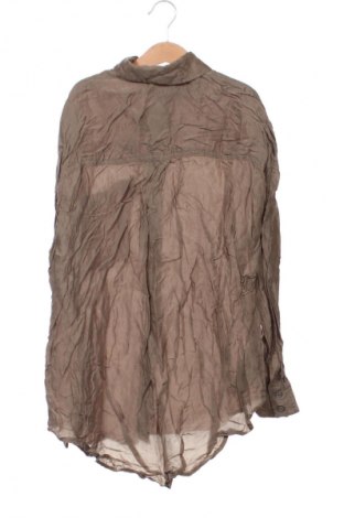 Дамска риза Mango, Размер XS, Цвят Кафяв, Цена 26,98 лв.