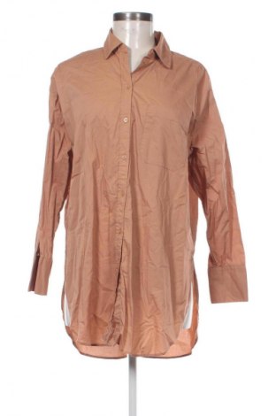 Дамска риза Mango, Размер M, Цвят Кафяв, Цена 27,00 лв.