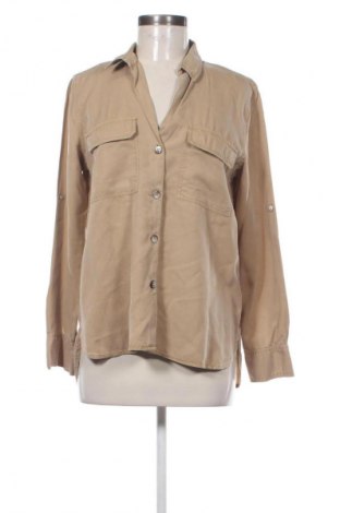 Дамска риза Mango, Размер M, Цвят Кафяв, Цена 26,97 лв.