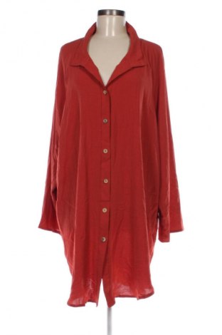 Damenbluse SHEIN, Größe 4XL, Farbe Orange, Preis € 6,99