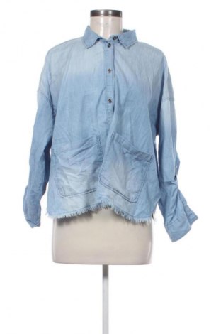 Дамска риза Tom Tailor, Размер S, Цвят Син, Цена 14,99 лв.