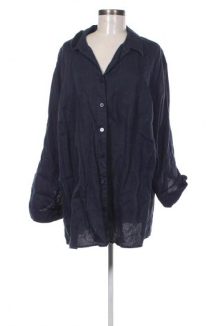 Γυναικείο πουκάμισο Ulla Popken, Μέγεθος XXL, Χρώμα Μπλέ, Τιμή 20,97 €
