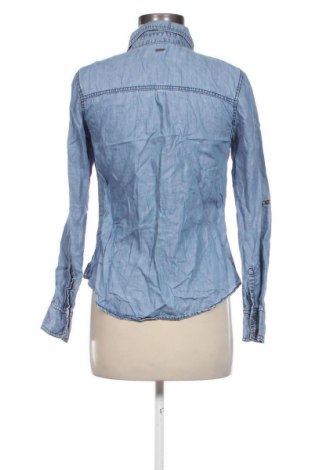 Дамска риза Unbranded, Размер M, Цвят Син, Цена 12,99 лв.