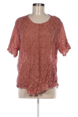 Дамска риза Unbranded, Размер XXL, Цвят Кафяв, Цена 25,00 лв.