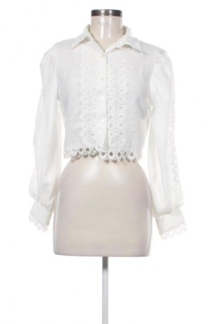 Дамска риза Unbranded, Размер M, Цвят Бял, Цена 25,08 лв.