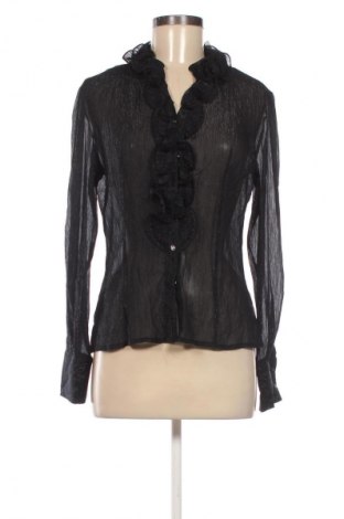 Дамска риза Unbranded, Размер M, Цвят Черен, Цена 25,00 лв.