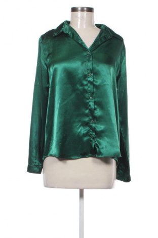 Дамска риза Unbranded, Размер M, Цвят Зелен, Цена 25,08 лв.