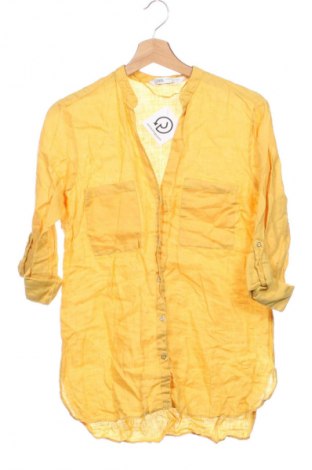 Damenbluse Zara, Größe XS, Farbe Gelb, Preis 12,99 €