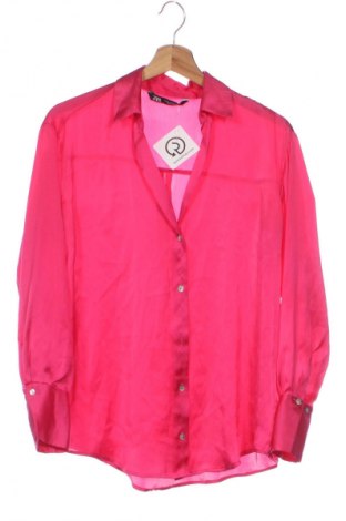 Dámska košeľa  Zara, Veľkosť XS, Farba Ružová, Cena  11,95 €