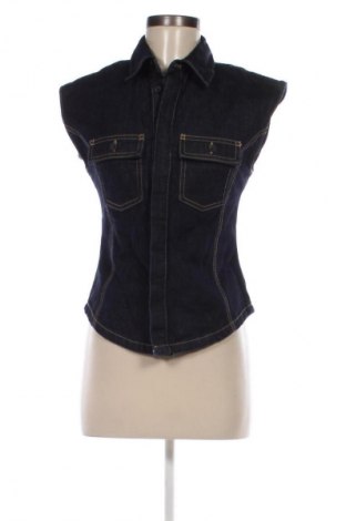 Дамска риза Zara, Размер S, Цвят Син, Цена 62,00 лв.