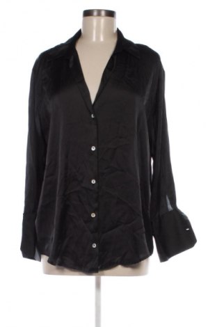 Дамска риза Zara, Размер L, Цвят Черен, Цена 19,99 лв.