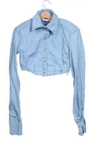Damenbluse Zara, Größe XS, Farbe Blau, Preis 13,80 €