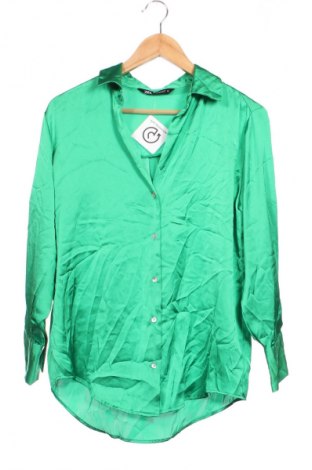 Dámská košile  Zara, Velikost XS, Barva Zelená, Cena  249,00 Kč