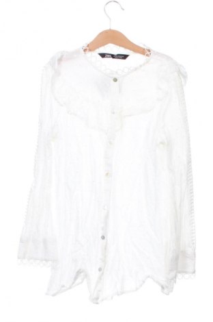 Damenbluse Zara, Größe XS, Farbe Weiß, Preis 13,80 €