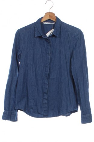 Γυναικείο πουκάμισο Zara, Μέγεθος XS, Χρώμα Μπλέ, Τιμή 13,80 €