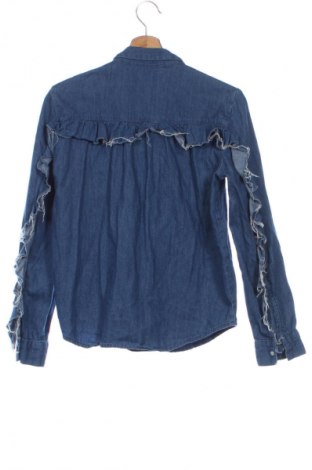 Γυναικείο πουκάμισο Zara, Μέγεθος XS, Χρώμα Μπλέ, Τιμή 13,80 €