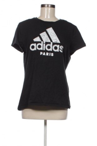 Damen T-Shirt Adidas, Größe XL, Farbe Schwarz, Preis € 18,99
