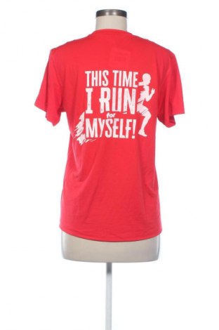 Damen T-Shirt Adidas, Größe M, Farbe Rot, Preis 13,80 €